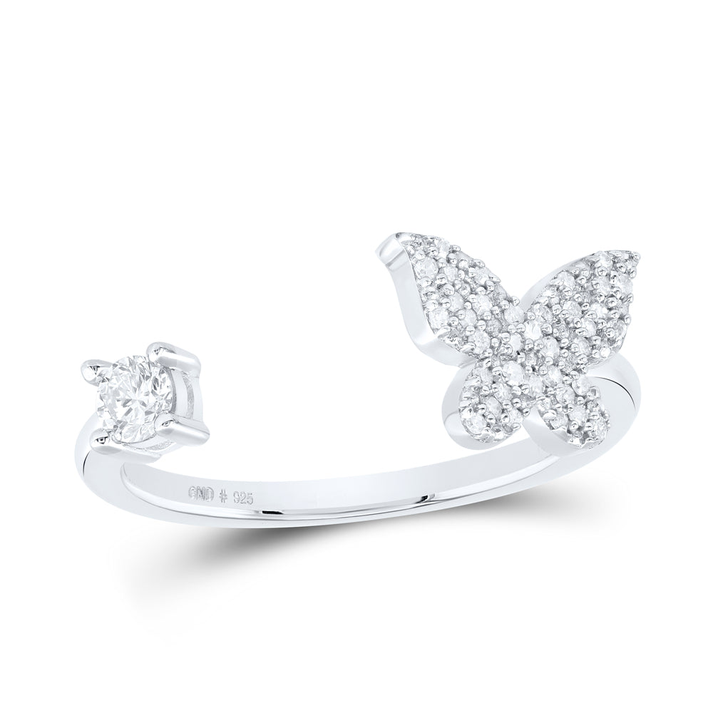 1/4CTW-DIA P1 GIFT BUTTERFLY RING
