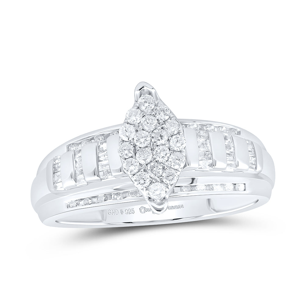 1/2CTW-DIA P1 RING