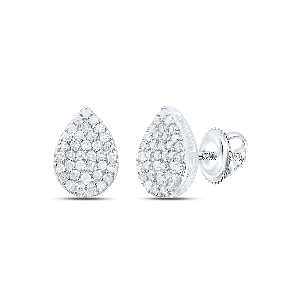 1/3CTW-DIA P1 GIFT PEAR STUD EARRING