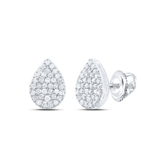 1/3CTW-DIA P1 GIFT PEAR STUD EARRING