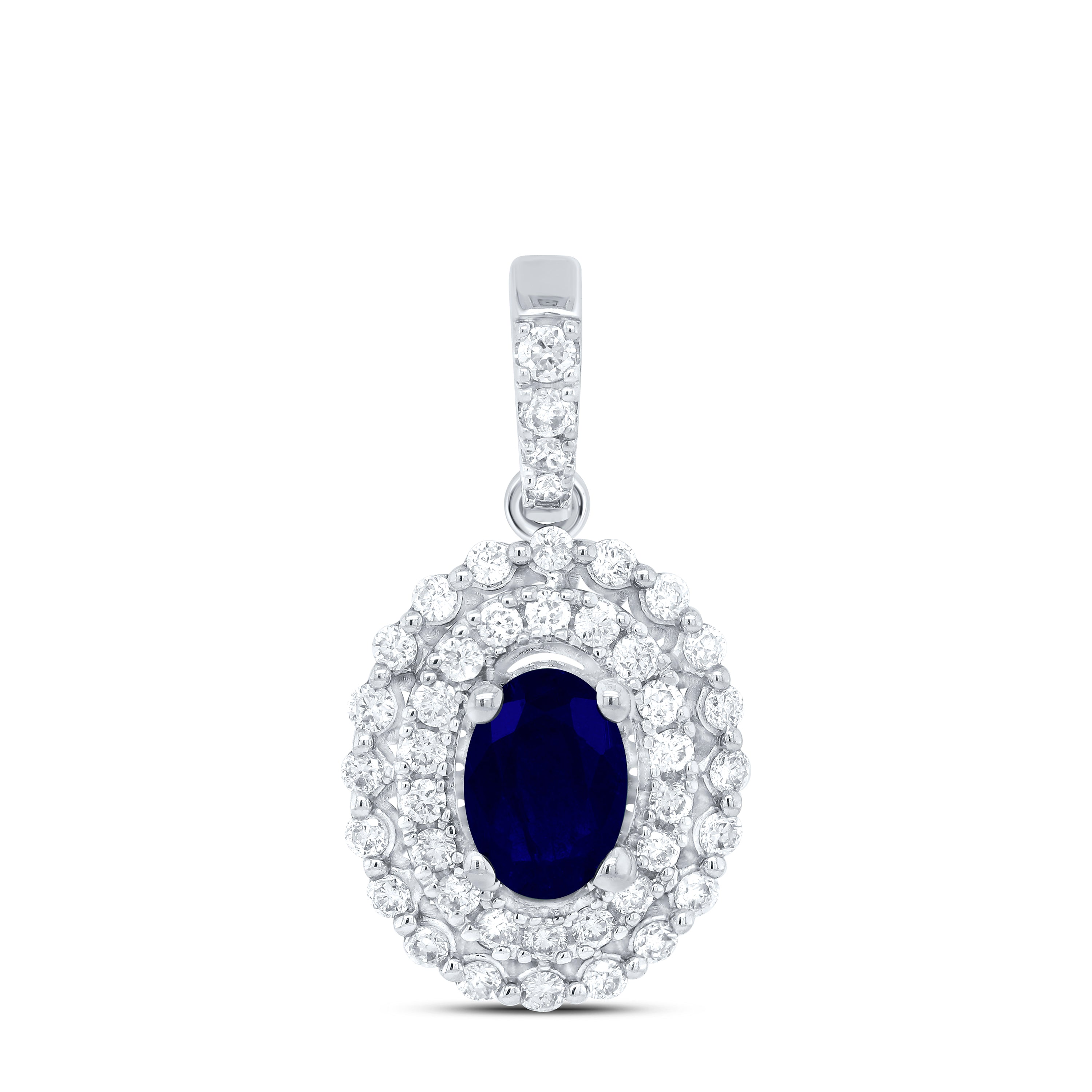 1/4CTW-DIA ANA M 6X4MM OV-BS NAT GEM PENDANT