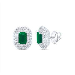 1/2CTW-DIA ANA M 6X4MM EM-EM NAT GEM EARRING