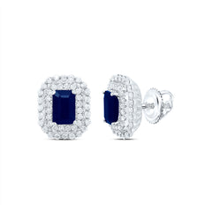 1/2CTW-DIA ANA M 6X4MM EM-BS NAT GEM EARRING
