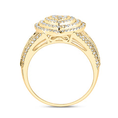 1 CTW DIA NK FASHION HEART RING