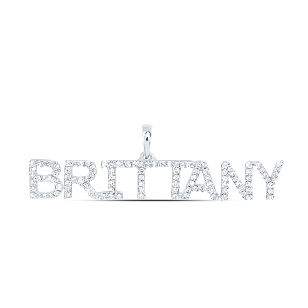 3/8CTW-DIA NK FASHION  "BRITTANY" PENDANT