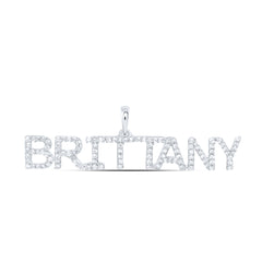 3/8CTW-DIA NK FASHION  "BRITTANY" PENDANT