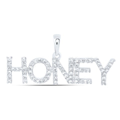 1/4CTW-DIA NK FASHION  "HONEY" PENDANT