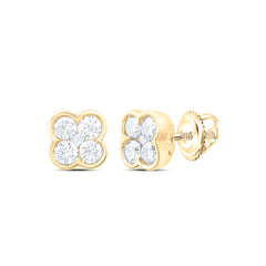 1/2CTW-DIA NK FASHION CLOVER EARRING