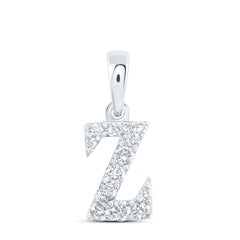 1/8CTW-DIA NK GIFT INITIAL "Z" PENDANT