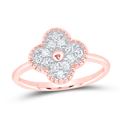 1/3CTW-DIA CN GIFT CLOVER RING