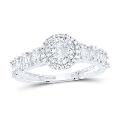 1/2CTW-DIA NK FASHION ROUND LADIES RING