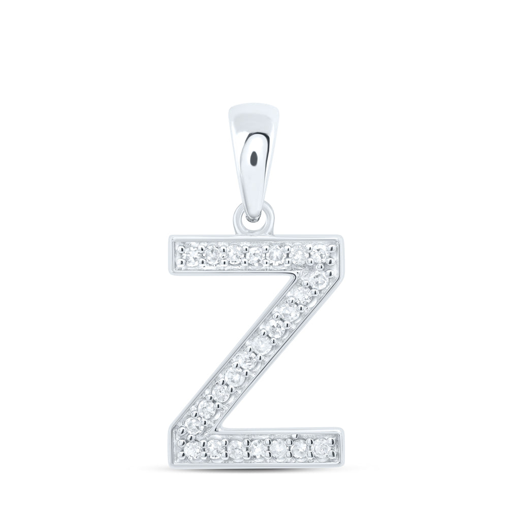 1/10CTW-DIA P1 GIFT INITIAL "Z" PENDANT