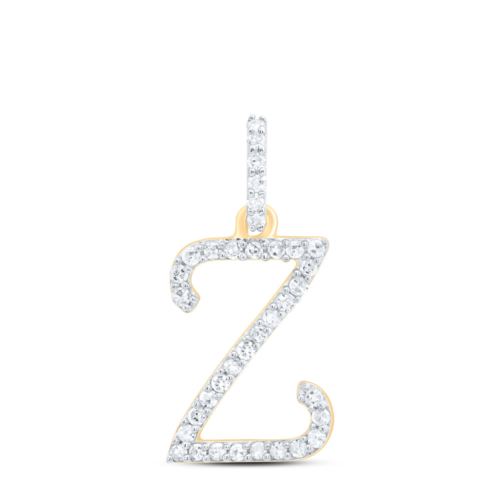 1/6CTW-DIA P1 GIFT INITIAL "Z" PENDANT