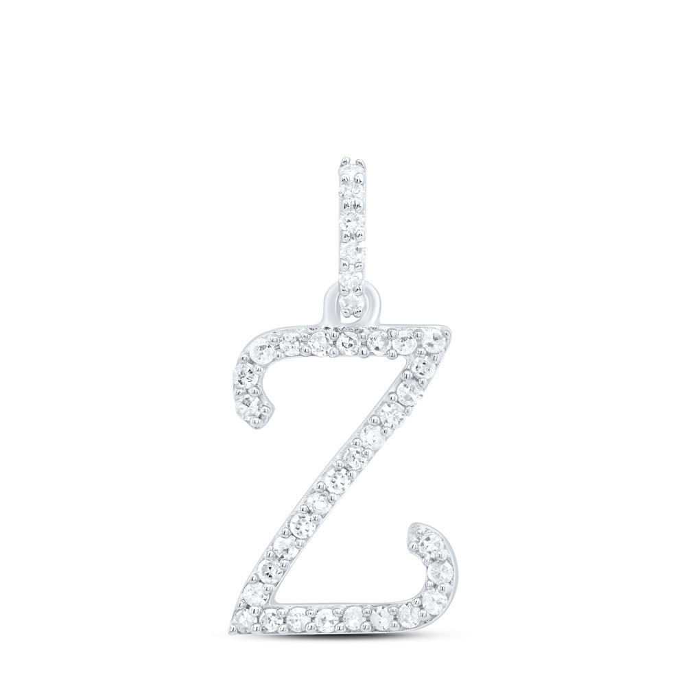 1/6CTW-DIA P1 GIFT INITIAL "Z" PENDANT