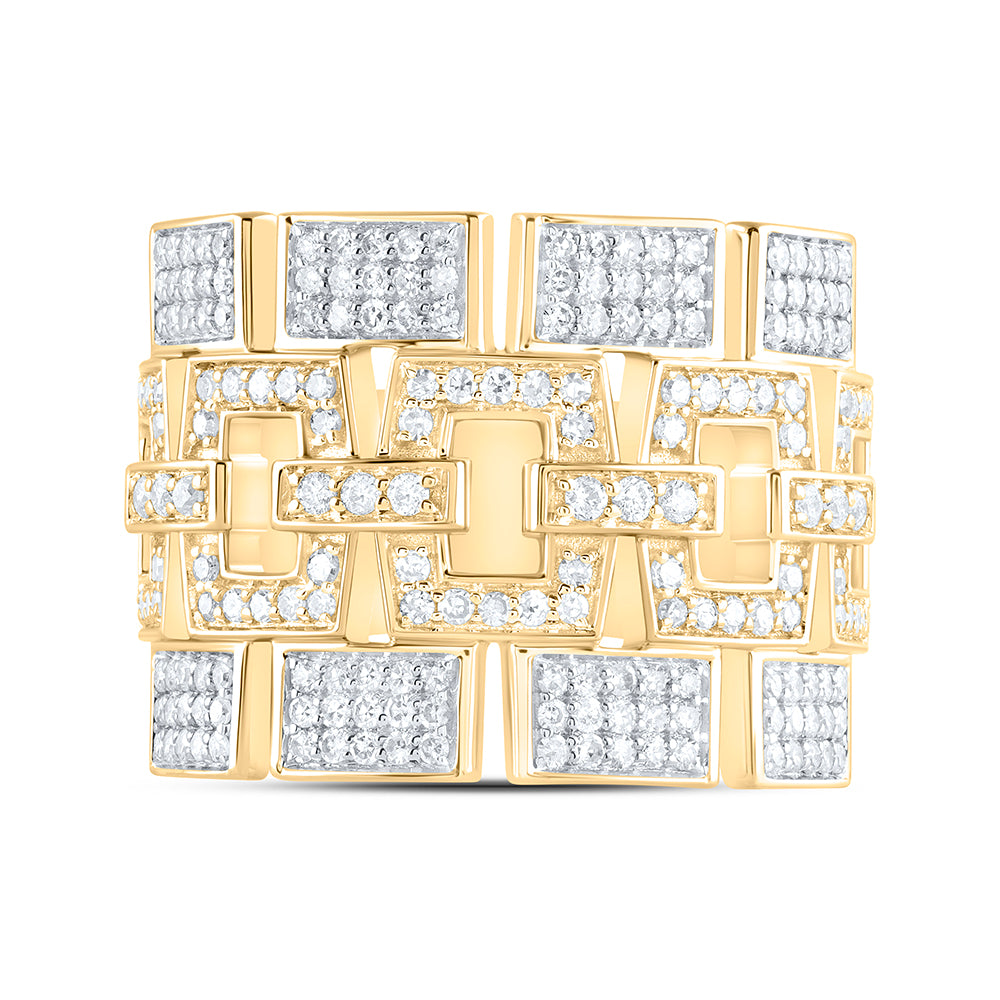 1 1/5 CTW-DIA CN MENS RING