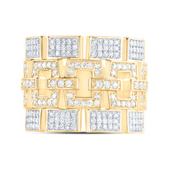 1 1/5 CTW-DIA CN MENS RING
