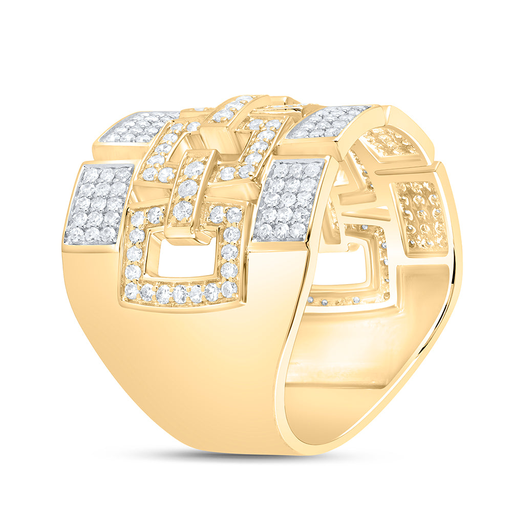 1 1/5 CTW-DIA CN MENS RING