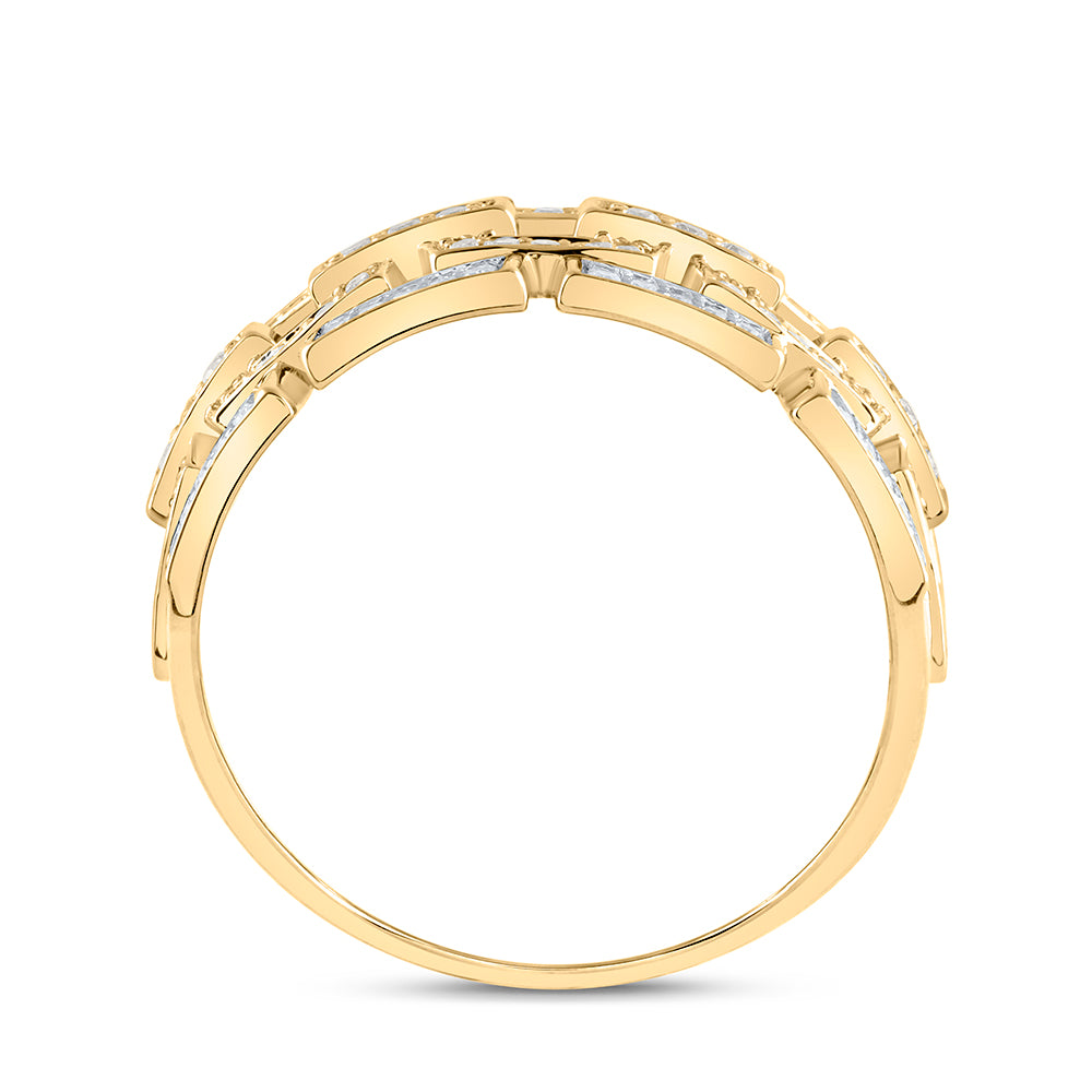 1 1/5 CTW-DIA CN MENS RING