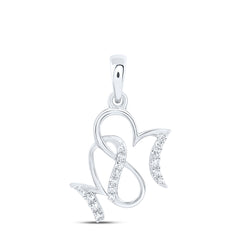 1/12CTW-DIA NK GIFT "MOM" PENDANT