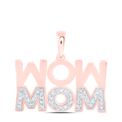 1/5CTW-DIA NK GIFT MOM PENDANT
