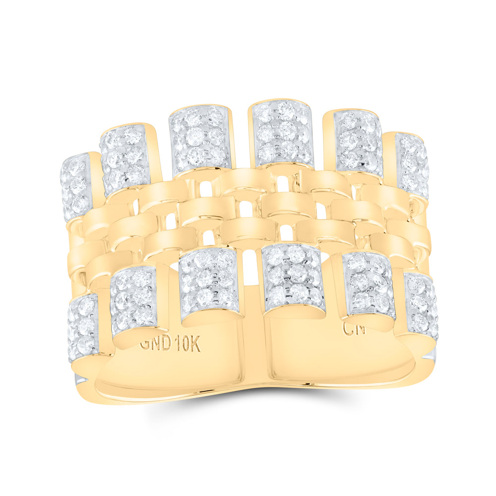 3/4CTW-DIA CN MENS RING