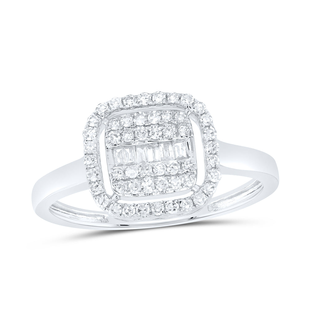 1/3CTW-DIA NK FASHION CUSHION RING