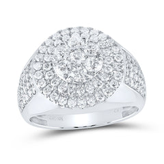 2CTW-DIA CN ROUND MENS RING