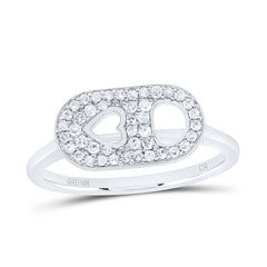 1/5CTW-DIA CN FASHION RING