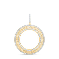 1 1/2CTW-DIA NK CENTENARIO BEZEL MEMORY PENDANT