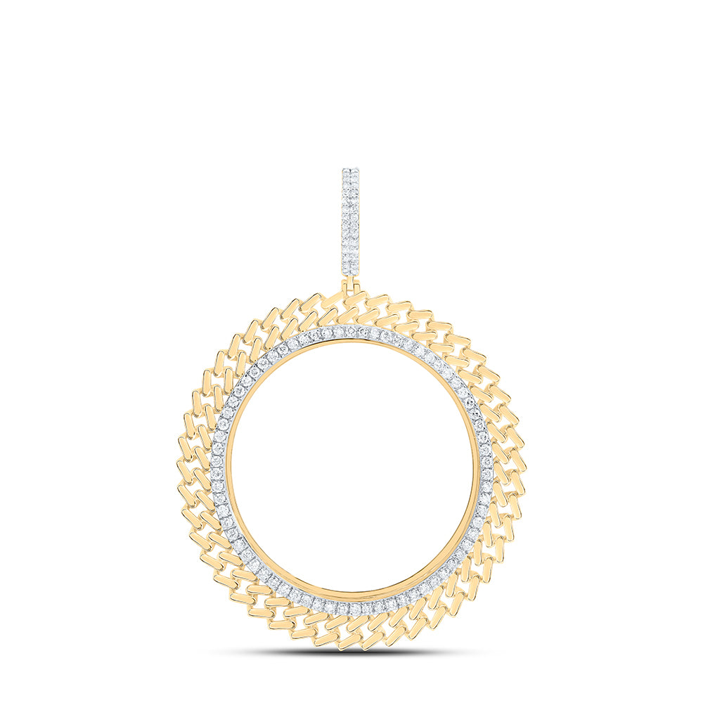 1 3/8CTW-DIA NK CENTENARIO BEZEL MEMORY PENDANT