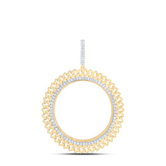 1 3/8CTW-DIA NK CENTENARIO BEZEL MEMORY PENDANT