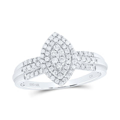 1/3CTW-DIA CN MARQUISE DOUBLE HALO BRIDAL RING
