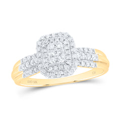 1/3CTW-DIA CN EMERALD DOUBLE HALO BRIDAL RING