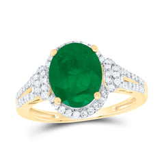 3/8CTW-DIA P1 10X8 MM OV-EM SYNTHETIC RING