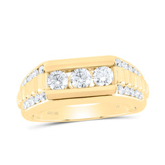 1 1/5CTW-DIA NK FASHION MENS RING