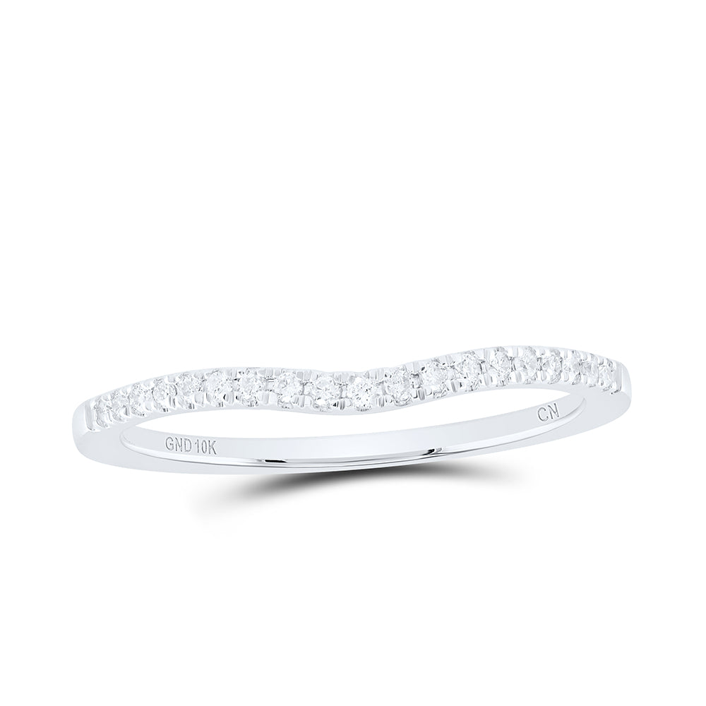1/10CTW-DIA CN FASHION CURVE BAND