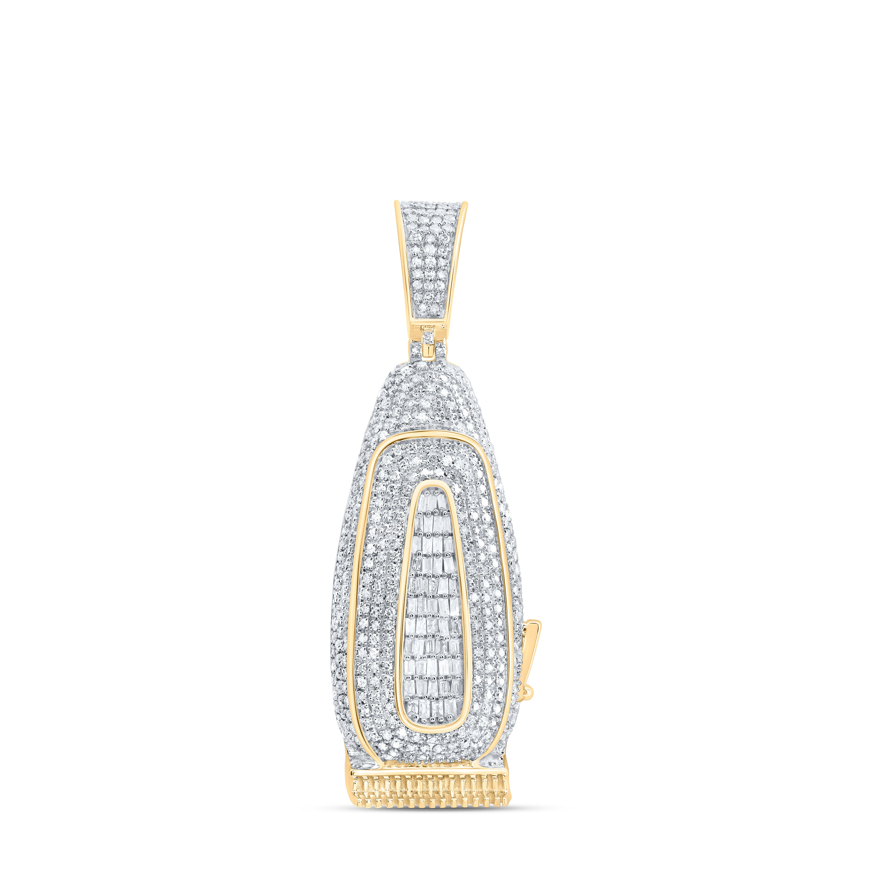 1 1/3CTW-DIA NK TRIMMER MENS CHARM