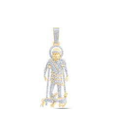 1CTW-DIA NK SAN LAZARO MENS CHARM