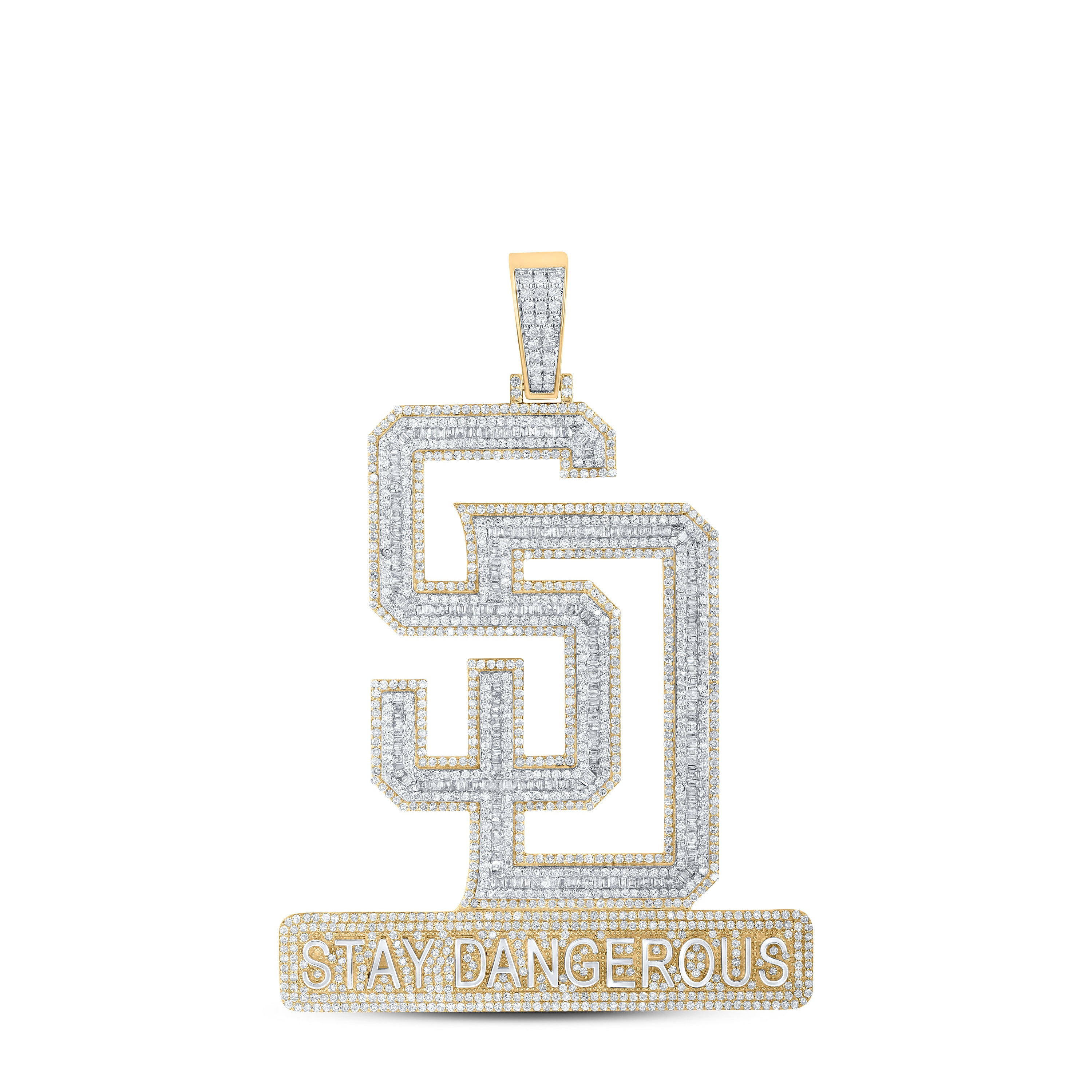 4 5/8CTW-DIA NK ÃSTAY DANGEROUSÄ MENS CHARM