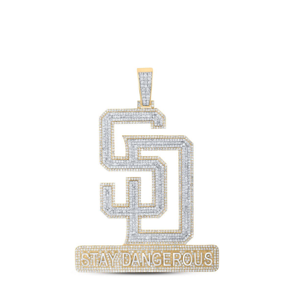 4 5/8CTW-DIA NK ÃSTAY DANGEROUSÄ MENS CHARM