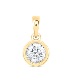 3/4CTW-DIA EXCELLENT STUD SOLITAIRE PENDANT