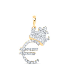 3/4CTW-DIA NK FASHION CROWN LADIES PENDANT