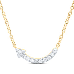 1/12CTW-DIA CN FASHION NECKLACE (18 INCH)