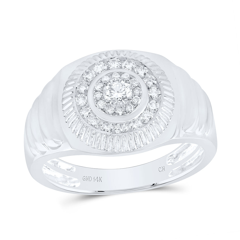 1/2CTW-DIA CN FASHION MENS RING