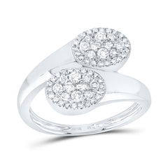 1/2CTW-DIA NK FASHION OVAL RING