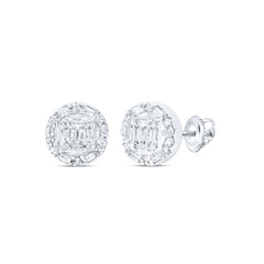 1/3CTW-DIA P1 GIFT ROUND BAGUETTE EARRING