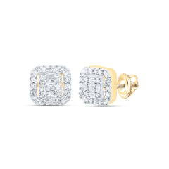1/5CTW-DIA P1 GIFT CUSHION BAGUETTE EARRING