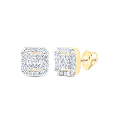 1/2CTW-DIA P1 GIFT CUSHION BAGUETTE EARRING