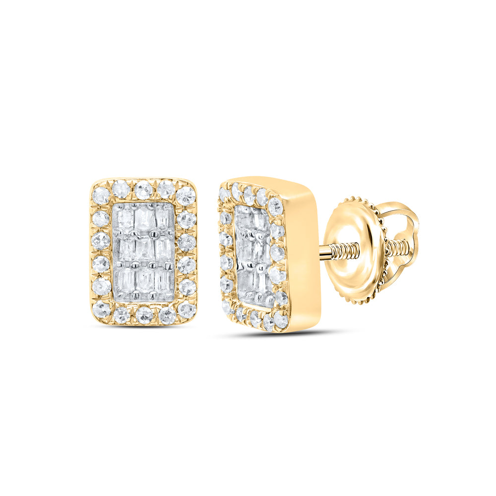 1/5CTW-DIA P1 GIFT EMERALD BAGUETTE EARRING