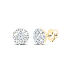 1/2CTW-DIA P1 GIFT ROUND BAGUETTE EARRING